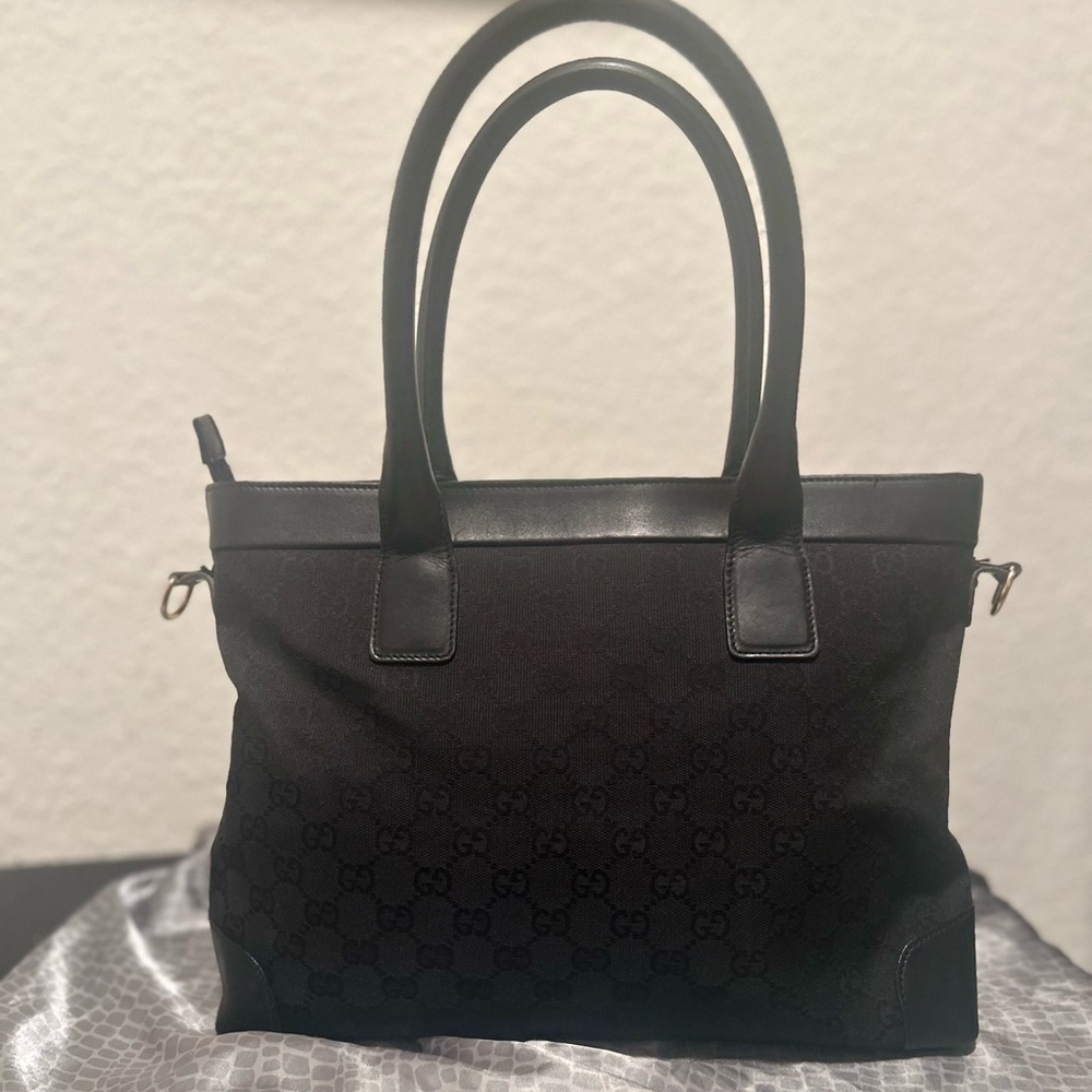 Authentic Gucci Tote Bag - Classic Micro G Monogram Style